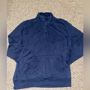 MENS Gap Mock Neck Fleece